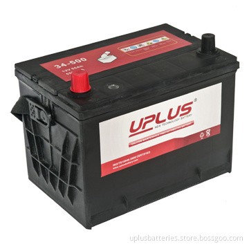 34-650 New Hot Sale 12V 68ah Maintenance Free Lead-Acid Car Battery